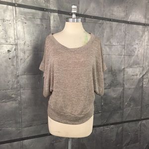 Soft knit large batwing sweater